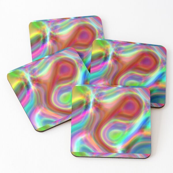 Item preview, Multi Colour Luminescent Swirl - Pattern designed and sold by jolabrese.