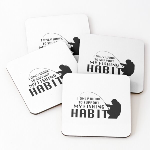 Item preview, i Only Work To Support My Fishing Habit  designed and sold by Ambilart1.