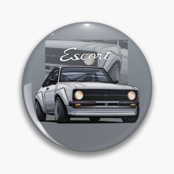 Item preview, Ford Escort RS2000 MK2 White - Art designed and sold by Racing Art Store.