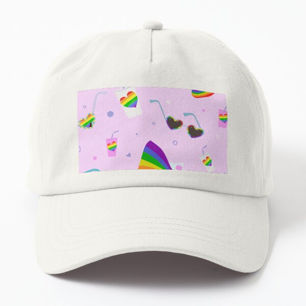 Aperçu de l'œuvre Motif arc-en-ciel LGBTQIA+ créée et vendue par Bound by Threads.