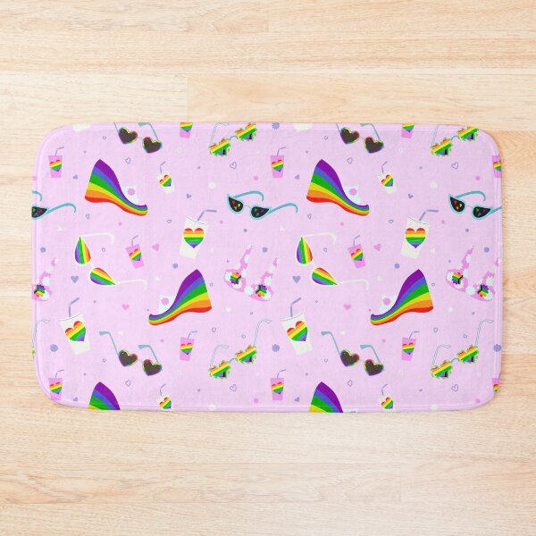 Item preview, LGBTQIA+ rainbow pattern designed and sold by Bound by Threads.