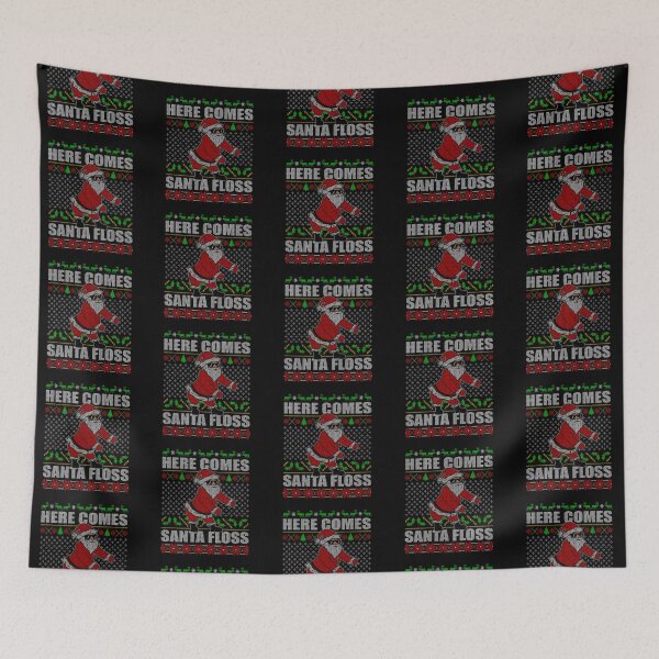 Item preview, Here Comes Santa Floss Dance designed and sold by Grady Bray.