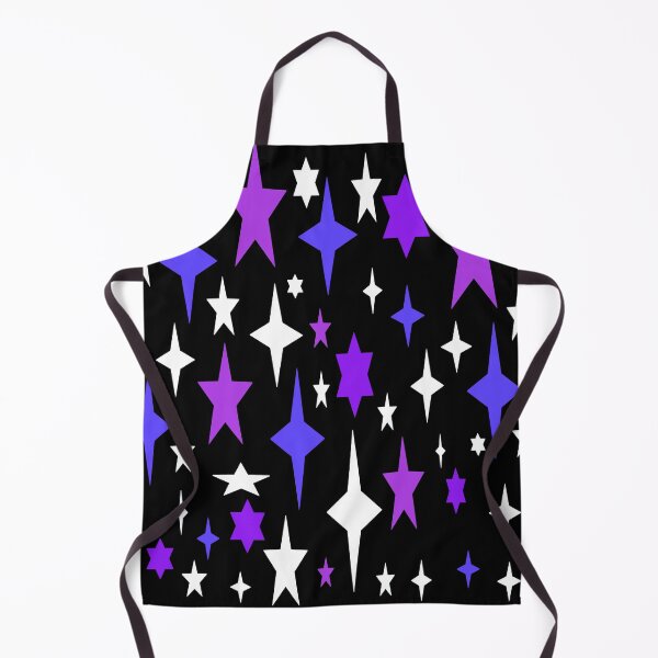 Item preview, Mid-century Atomic Stars Purple Violet Retro designed and sold by 2sweetsDesign.