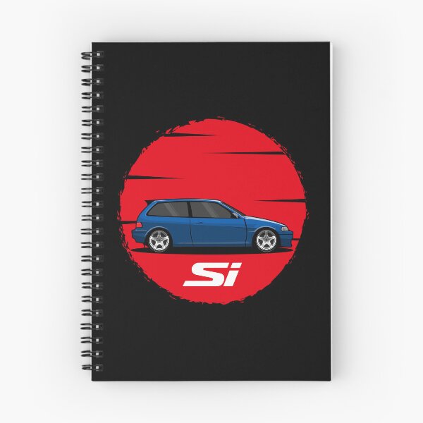 Item preview, Honda Civic Si Classic japan sun illustration designed and sold by blackdogshop.