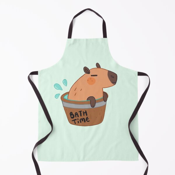Item preview, Capybara Bath Time  designed and sold by doodledate.
