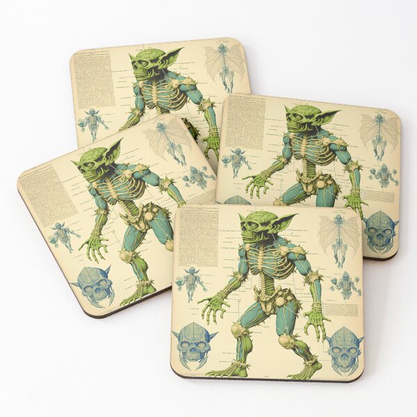 Item preview, Anatomical Goblin Blueprint Fantasy Page designed and sold by Itis-Whatitis.