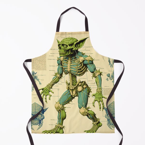 Item preview, Anatomical Goblin Blueprint Fantasy Page designed and sold by Itis-Whatitis.