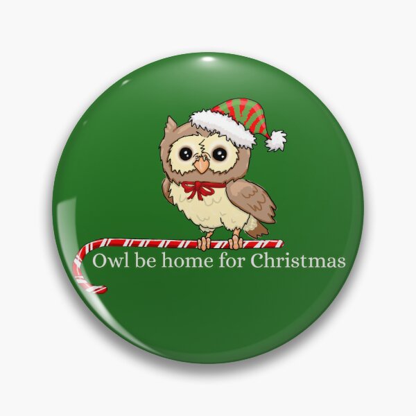 Item preview, Owl be home for Christmas  designed and sold by DoodleMoose.
