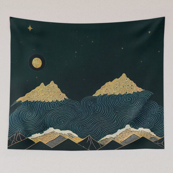 Item preview, Mountain Silhouettes designed and sold by SenkiAlphonse.