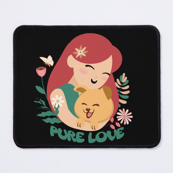 Item preview, Pure Love Dog mom, Nature and Animal Lovers Gift designed and sold by InkyGenies.