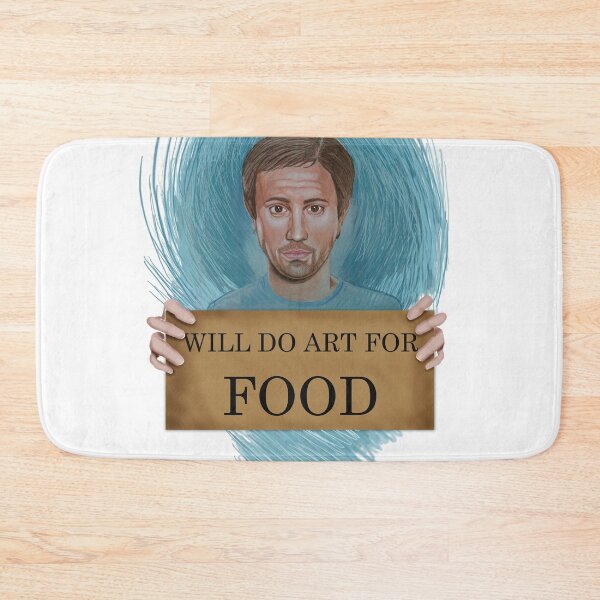 Item preview, Will Do Art for Food designed and sold by Sarah-Lynn Brown.