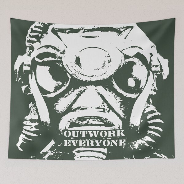 Item preview, OUTWORK EVERYONE designed and sold by 1MILLIONPUSHUPS.