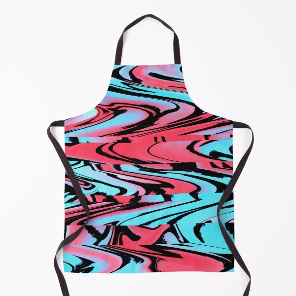 Item preview, Red and Blue Rave Glitch  designed and sold by BigTexFunkadelic.
