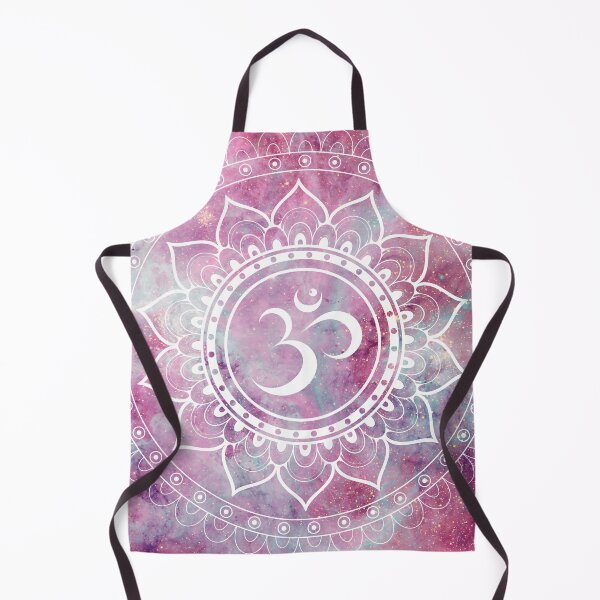 Item preview, Galaxy Om Mandala Mauve Pink Lavender designed and sold by 2sweetsDesign.