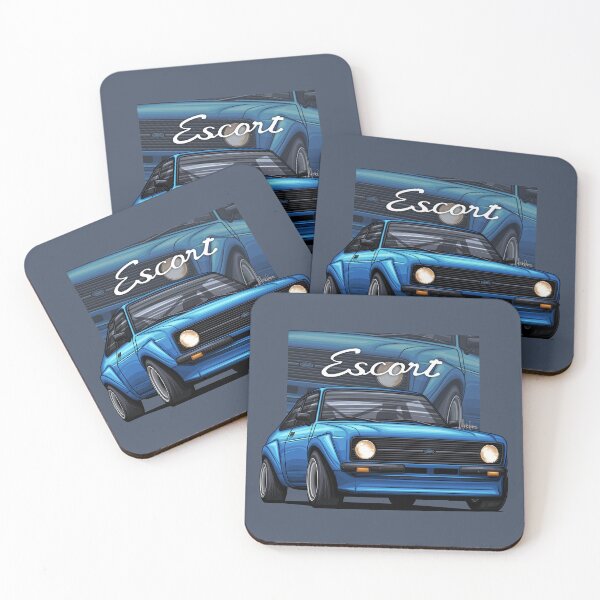 Item preview, Ford Escort RS2000 MK2 Blue - Art designed and sold by Racing Art Store.