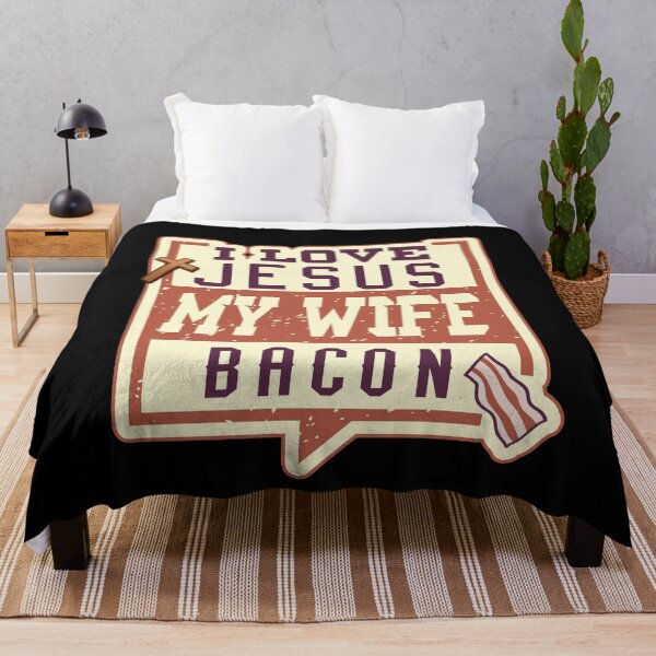 Item preview, Funny Quote for Married Christian Men Who Love Bacon designed and sold by Gold Wings Tees.