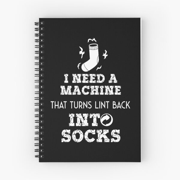 Item preview, Funny Missing Sock Laundry Joke designed and sold by Gold Wings Tees.
