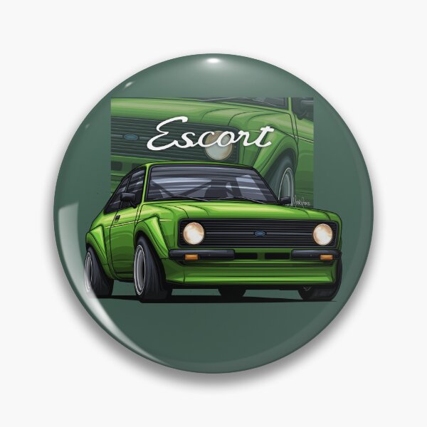Item preview, Ford Escort RS2000 MK2 Green- Art designed and sold by Racing Art Store.