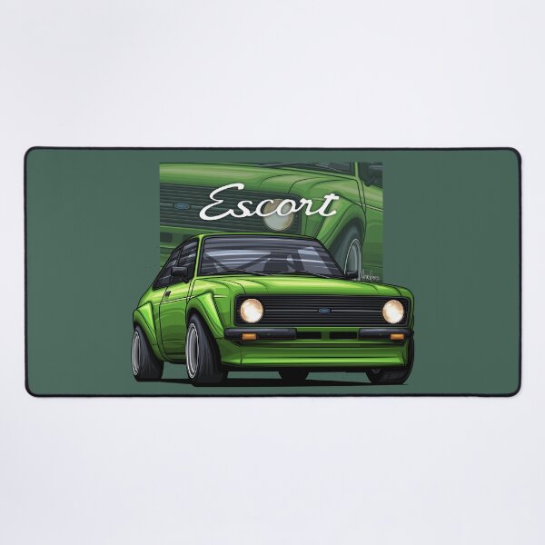 Item preview, Ford Escort RS2000 MK2 Green- Art designed and sold by Racing Art Store.