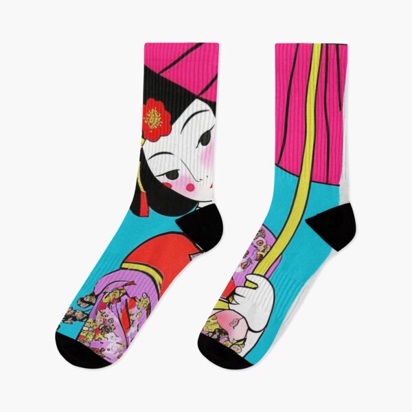 Item preview, A Beautiful Japanese Geisha - Cartoon Style designed and sold by DesignerKin.