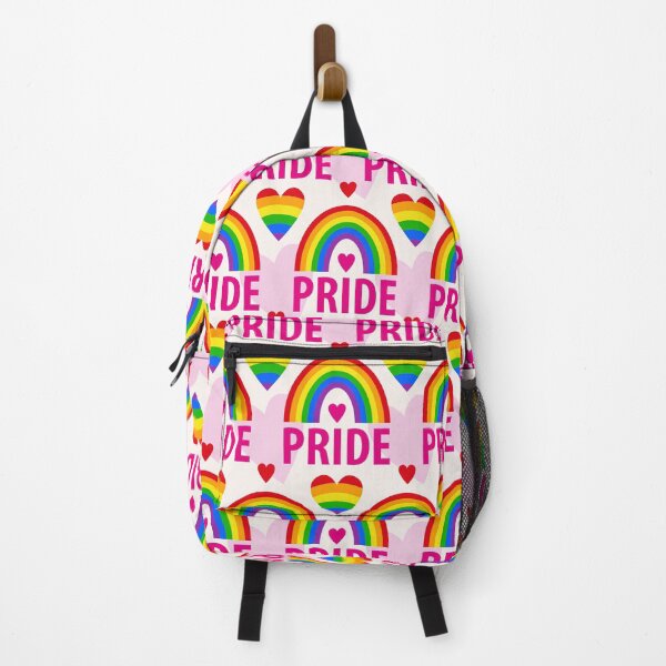Item preview, LGBTQIA+ Pride Rainbow in pink designed and sold by Bound by Threads.