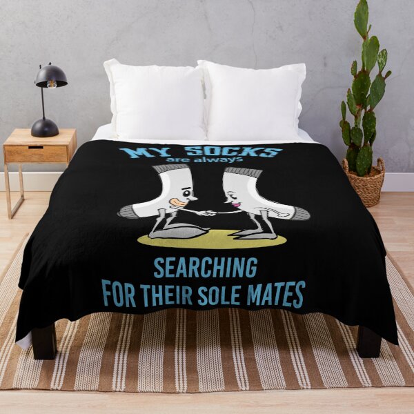 Item preview, Funny Lost Socks Laundry Pun designed and sold by Gold Wings Tees.