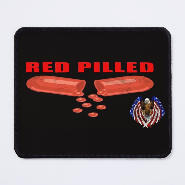 Item preview, Red Pilled and the American Eagle designed and sold by Rowena Jones.