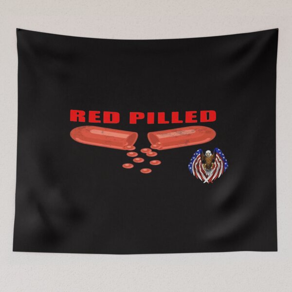 Item preview, Red Pilled and the American Eagle designed and sold by Rowena Jones.