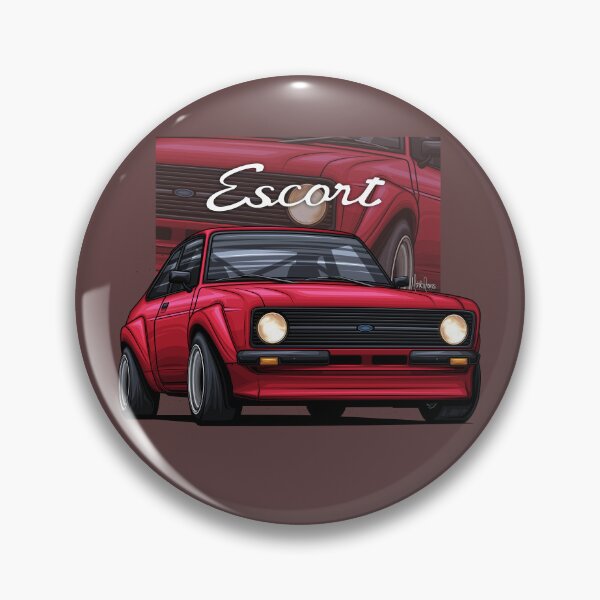 Item preview, Ford Escort RS2000 MK2 Red - Art designed and sold by Racing Art Store.