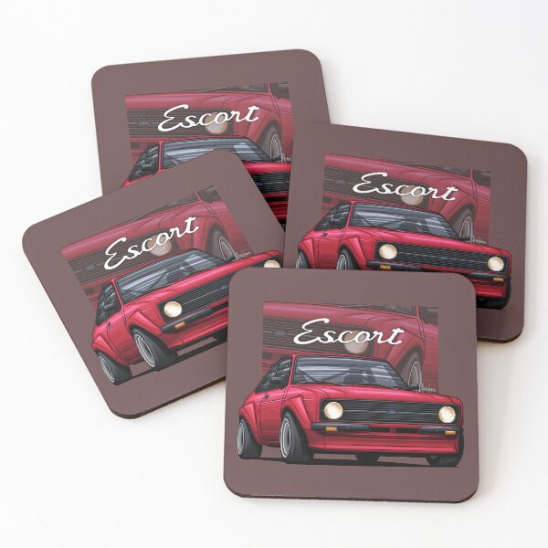 Item preview, Ford Escort RS2000 MK2 Red - Art designed and sold by Racing Art Store.