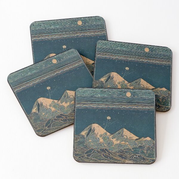 Item preview, Mountain Silhouettes designed and sold by SenkiAlphonse.