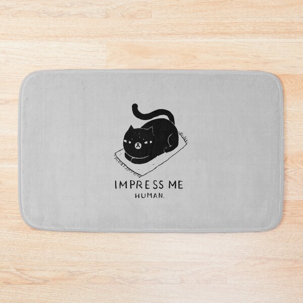 Item preview, cat impress me human cat designed and sold by noha alzohbi.
