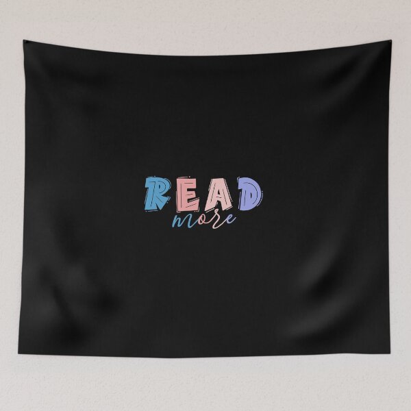 Item preview, Read More Books Colorful Quote  designed and sold by InnaPo ⭐⭐⭐⭐⭐.