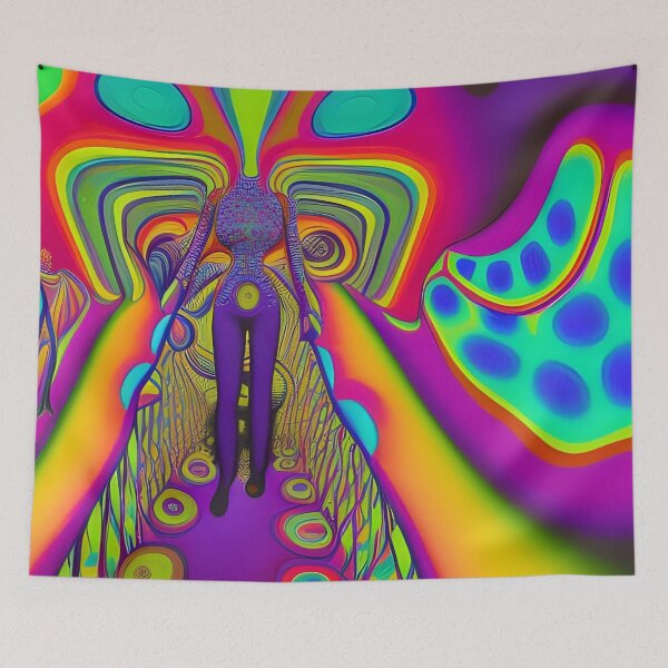 Artikelvorschau, Psychedelische Farben entworfen und verkauft von REALDesign-Shop.