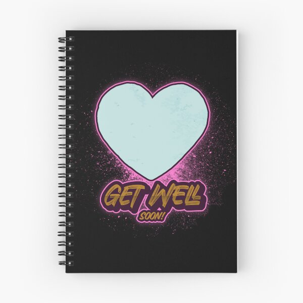 Item preview, Get Well Soon Aqua Parchment Paper Heart designed and sold by darknessjeff86.