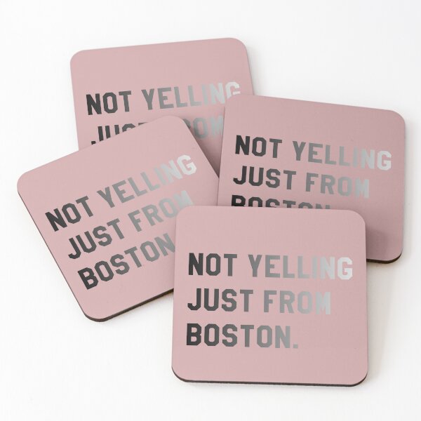 Item preview, funny Boston not yelling just from boston t-shirt  designed and sold by cizito.