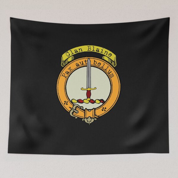 Item preview, Blaine Clan Surname crest designed and sold by BagTown Clans.