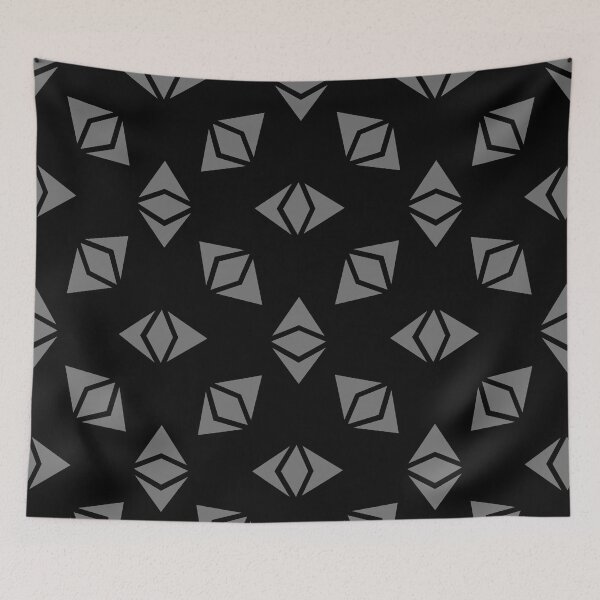 Item preview, Ethereum All-Over Pattern designed and sold by NoSpecialShop.