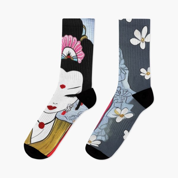 Item preview, Copy of A Beautiful Japanese Geisha - Cartoon Style designed and sold by DesignerKin.