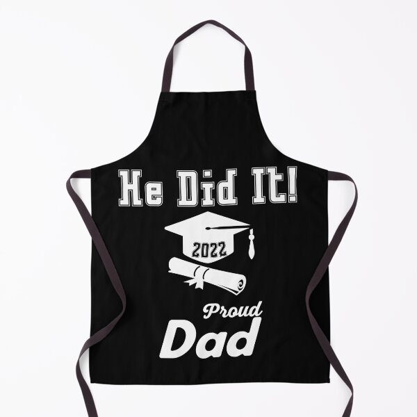 Item preview, Graduation 2022 Proud Dad He Did It! designed and sold by Fun-T-Shirts.