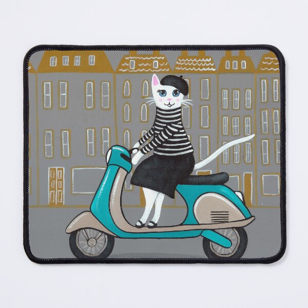 Item preview, Claire de Lune in Paris designed and sold by KilkennyCat Art.