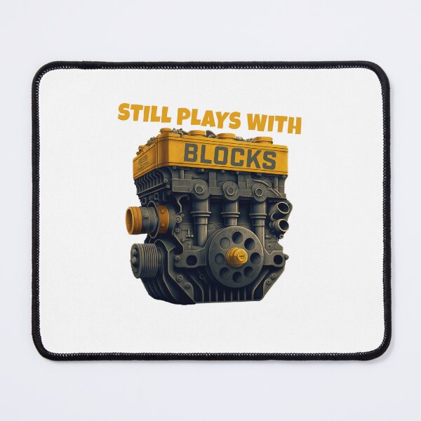 Item preview, Still Plays With Blocks designed and sold by JigglePeek.