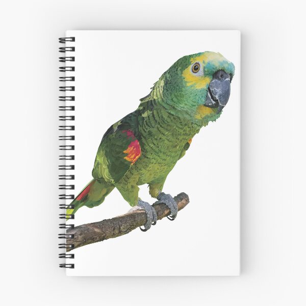 Item preview, The blue-fronted amazon designed and sold by obscurite.