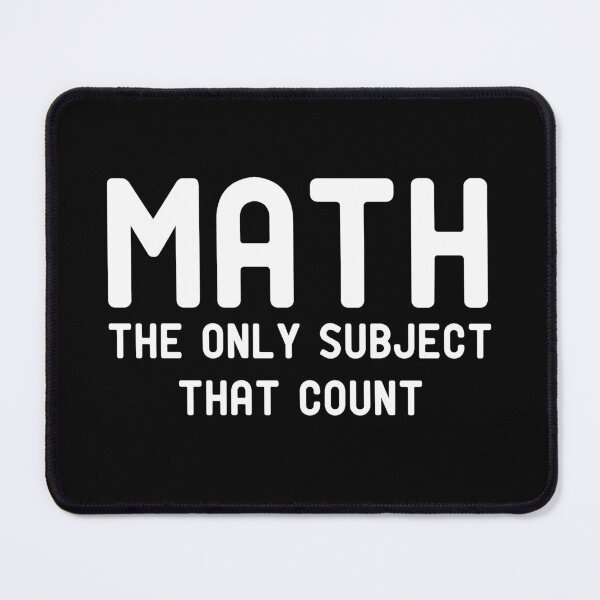Item preview, math the only subject that counts designed and sold by StoreDay.