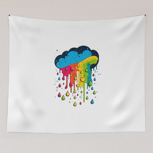 Item preview, Rainbow Drip designed and sold by Ajolan.