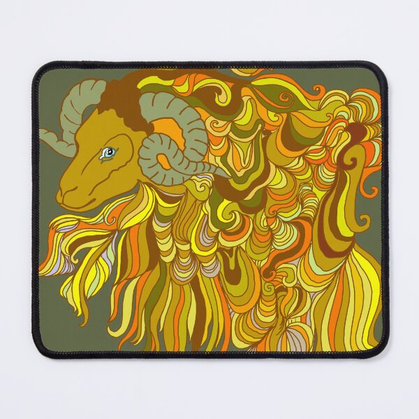 Item preview, The Golden Fleece Ram designed and sold by LynseysArtShop.