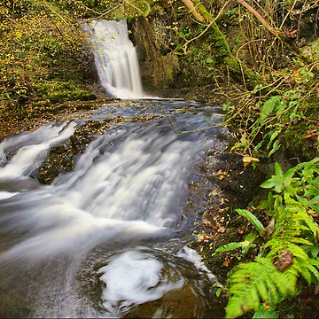 Artwork thumbnail, Catrigg Force Lower Fall by Stewart Laker