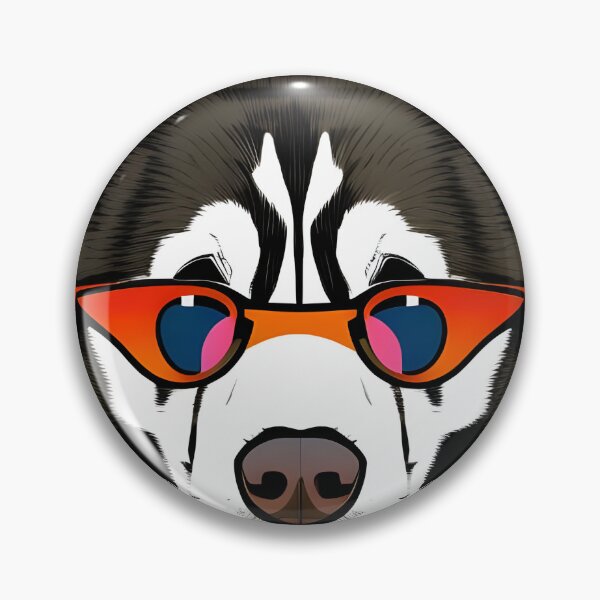 Item preview, Husky in sunglasses  designed and sold by Planetporridge.