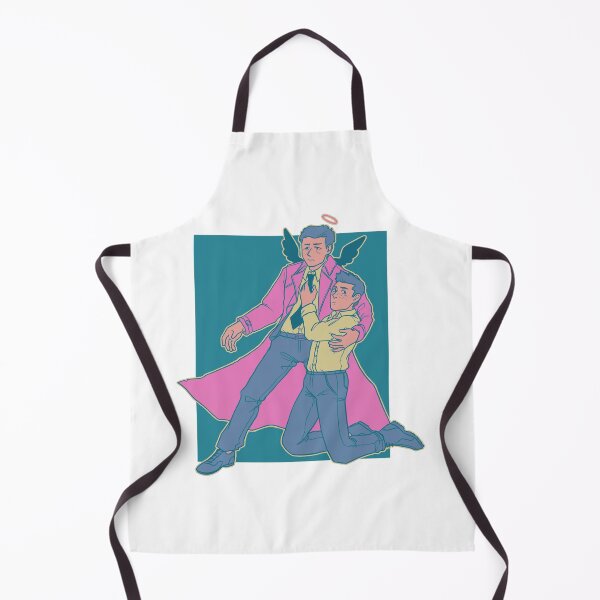 Item preview, Destiel Hero and Love Interest (Blue and Pink) designed and sold by shrimpedchip.