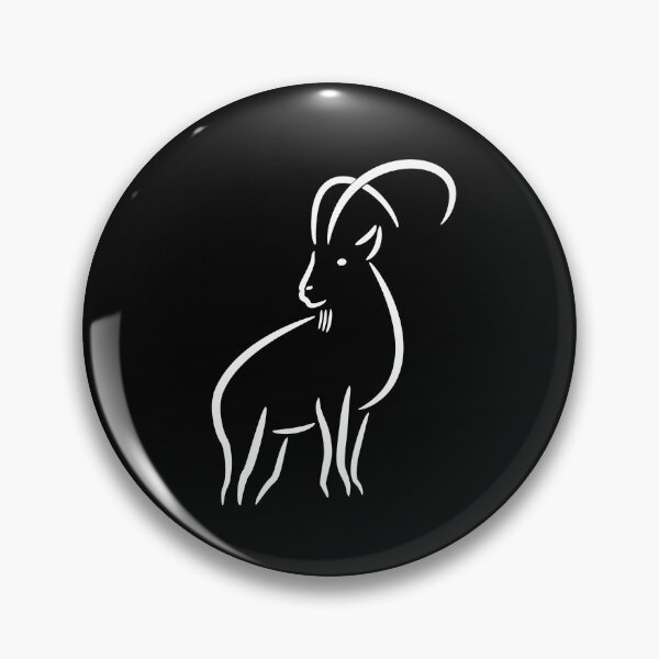 Artikelvorschau, Steinbock Zeichnung entworfen und verkauft von finethesign.